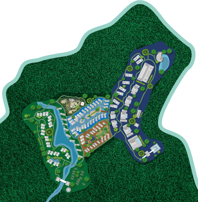 Map of Island Escape Grounds